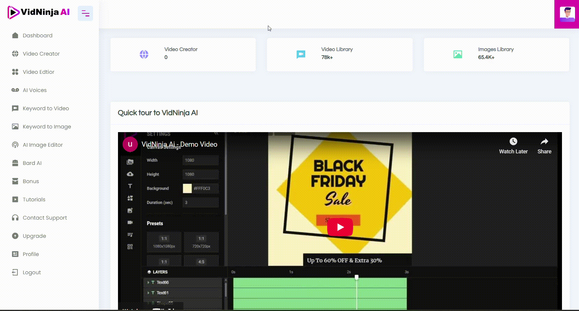 How VidNinja AI Works